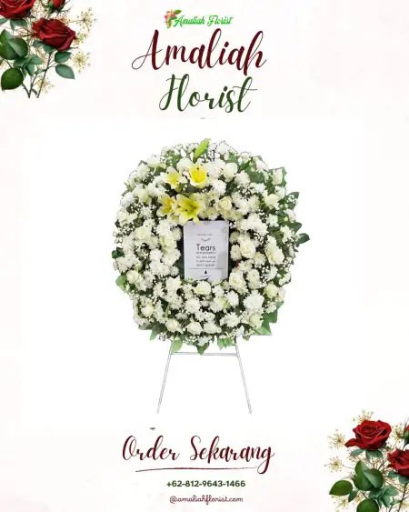 Krans Bunga Duka Remboken